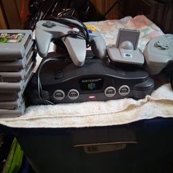Nintendo 64 With Games