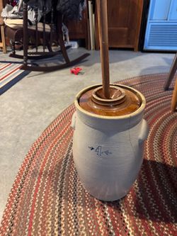 Old Butter Churn