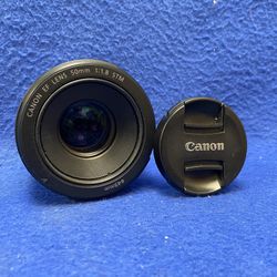 Canon EF 50mm Lens 11047338