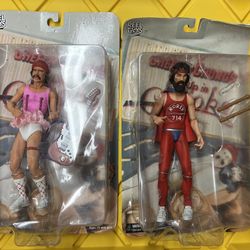 Set Of 4 Cheech And Chung Figures By Reel Toys