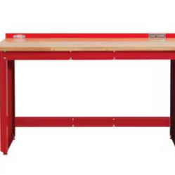 CRAFTSMAN 72-in W x 24-in L x 41.25-in H Red Wood Work Bench