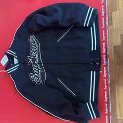 Supreme Playboy Wool Bomber Size M