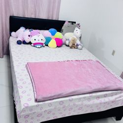 Black Full Bed Frame ( No Mattress Included 