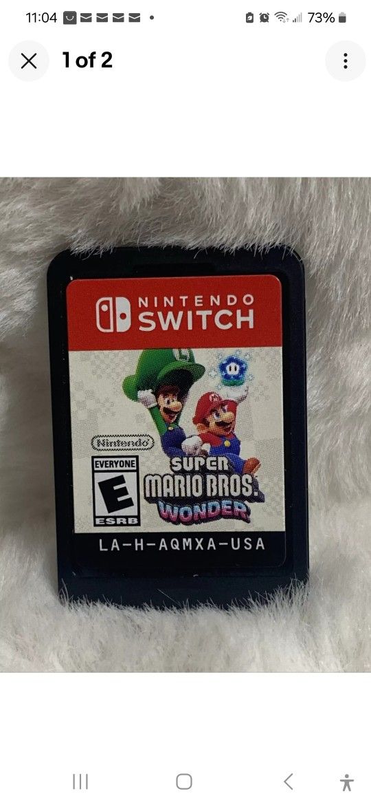 Nintendo Switch Mario Wonder 