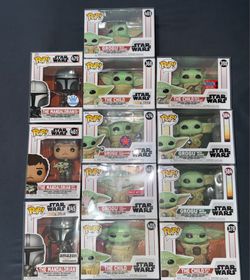 The Mandalorian Funko Pop Lot