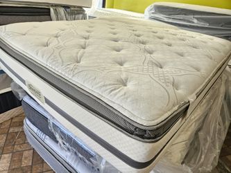 Mattress And Box Spring Queen Size 