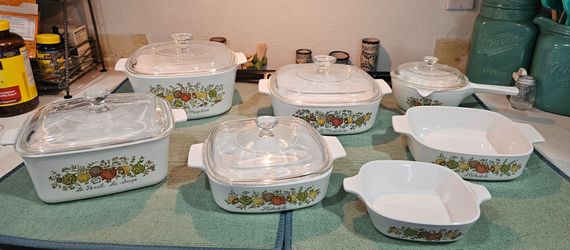 Corning Ware Spice Of Life Lot