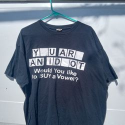 Y2K Wheel Of Fortune Comedy T-shirt