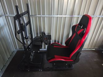 PlayStation Logitech racing rig