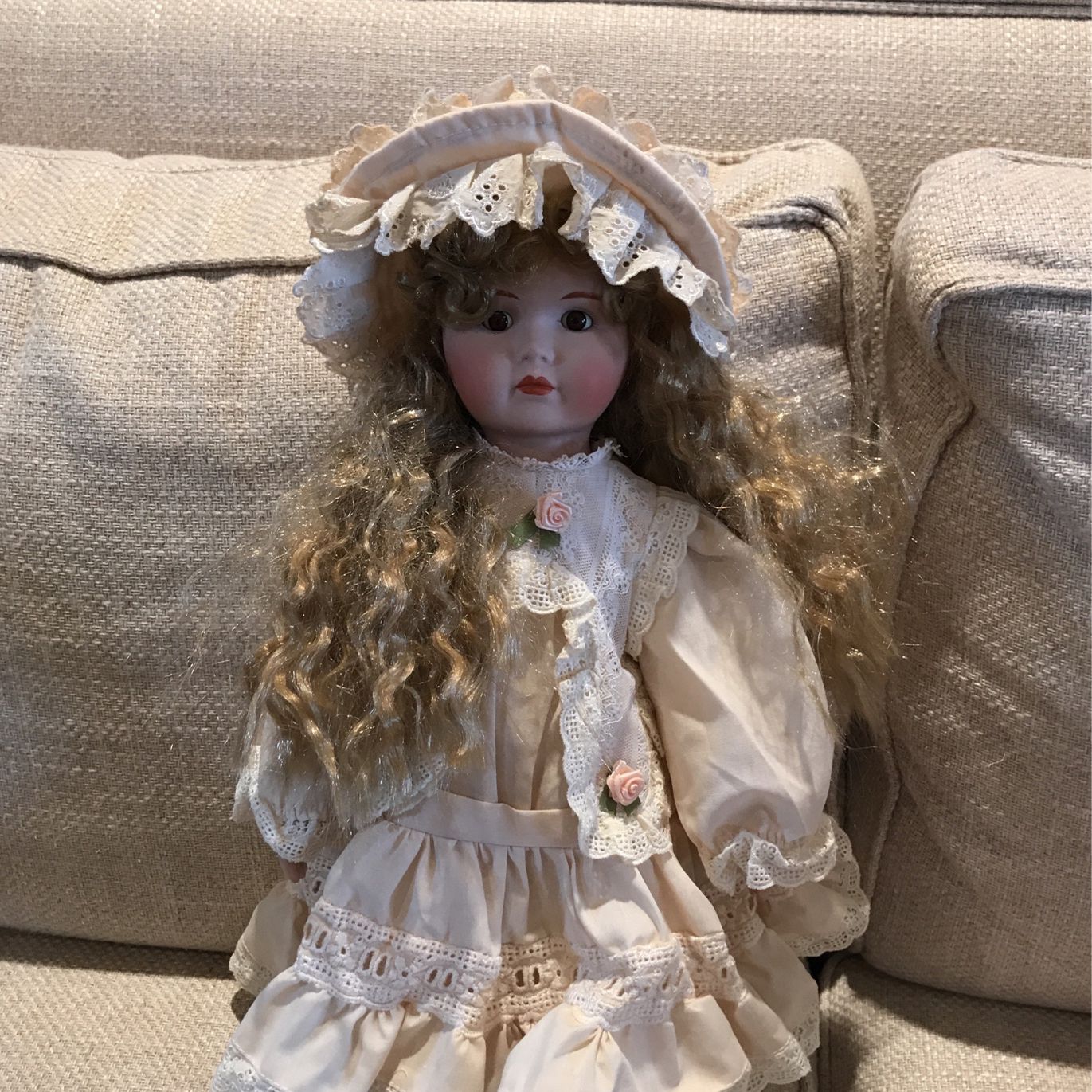 Vintage Doll / Heirloom Treasure Doll, Happyland Very Good Condition