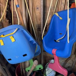 2 Little Tikes Swings