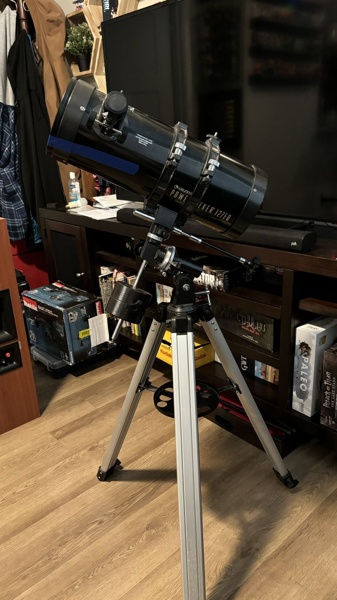 Celestron Powerseeker 127EQ telescope with all accessories