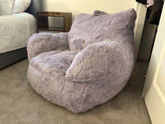 Fluffy Purple chair