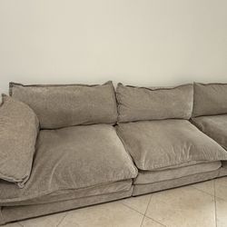 Beige Couch 