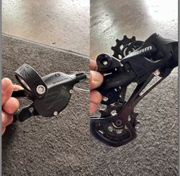 SRAM Shifter & Derailleur  9 Speed Set
