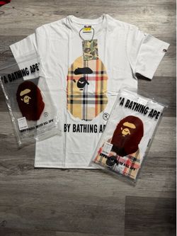 Bape X Burberry shirt