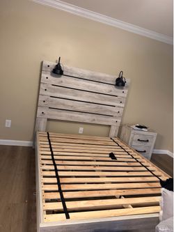 Queen bed frame