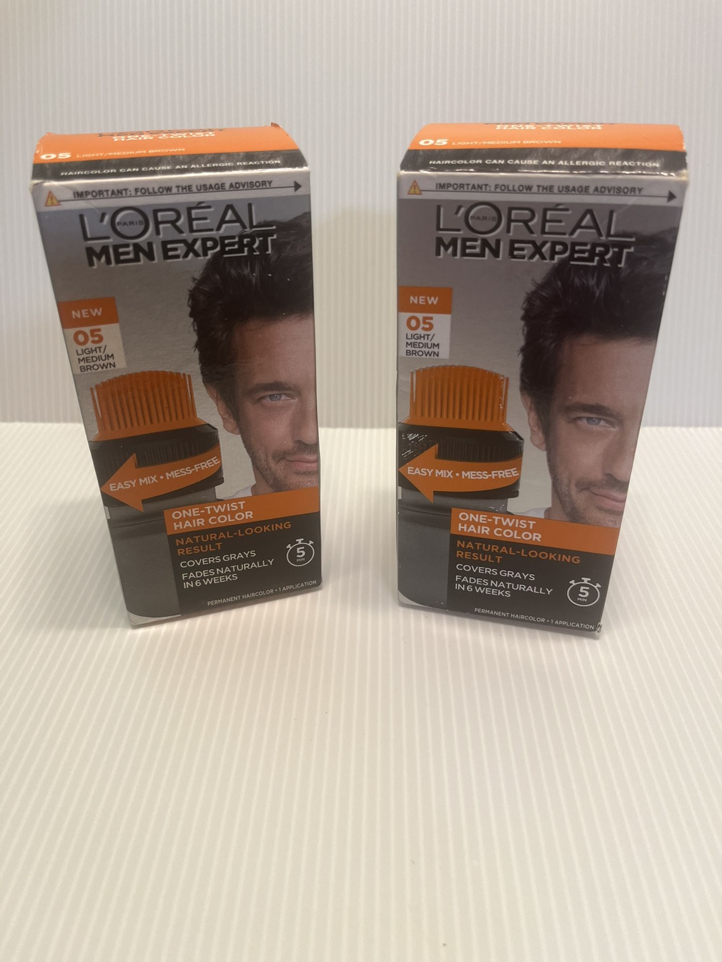 L'Oreal Paris Men Expert Permanent Hair Color, Light/ Medium Brown 05