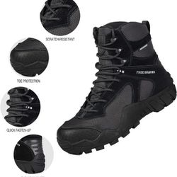 Free Soldier Men's Waterproof Hiking Boots