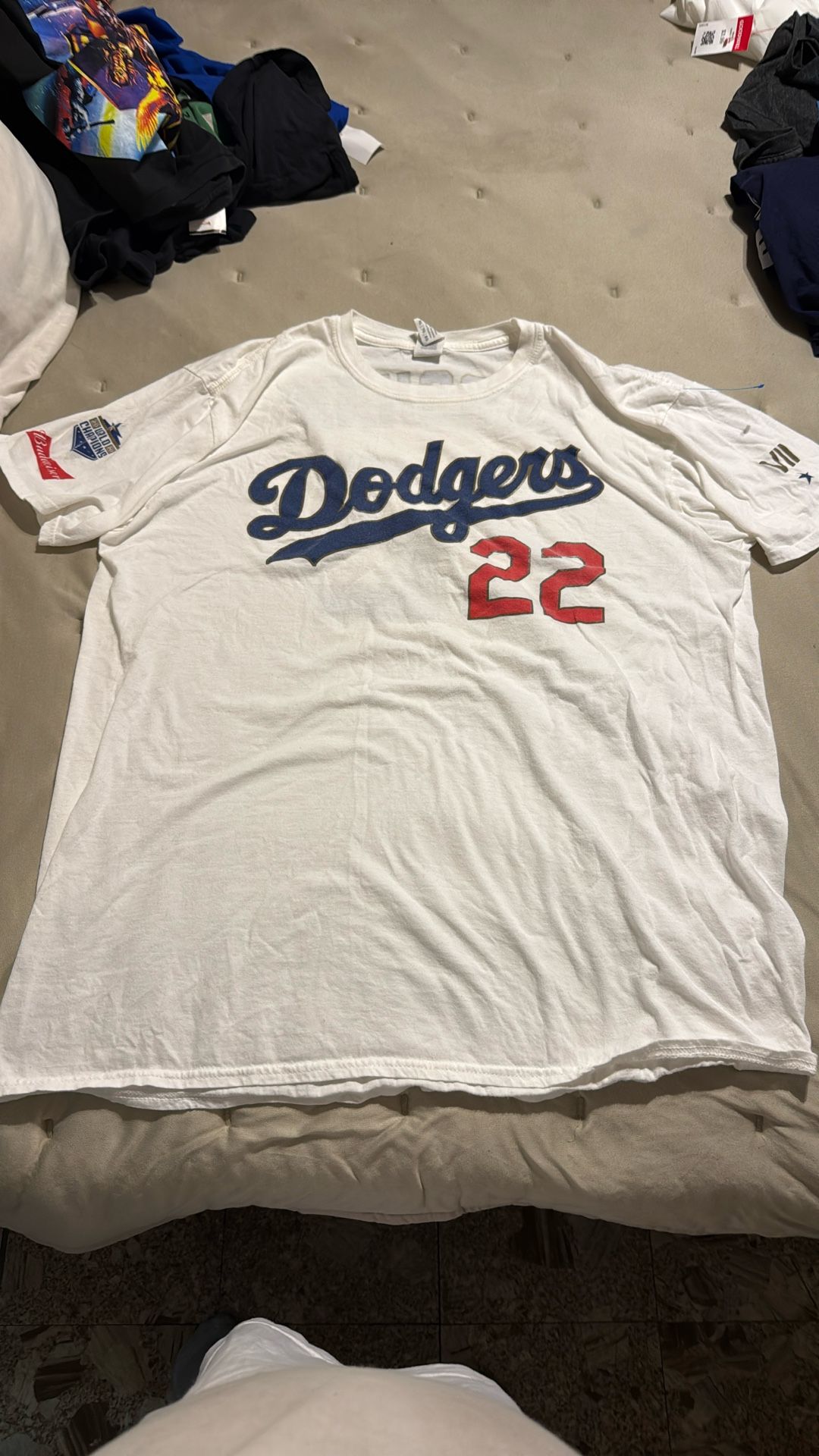 Clayton Kershaw #22 Los Angeles Dodgers T-Shirt