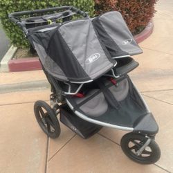 Double Bob Stroller With Car Seat Adapter And Parent Console