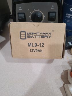 mightymax Battery ML 9 -12 12v9Ah. for scooters. battery packs. backup batteries.