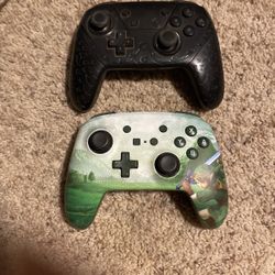 2 Generic Nintendo Switch Wireless Controllers