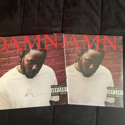 Autographed Kendrick Lamar DAMN Vinyl