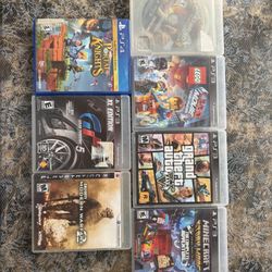 7 Games All Brand New And Never Been Used 
