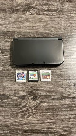 “New” 3ds xl with 3 games
