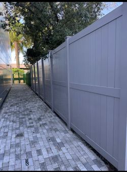 Modern PVC Fencing • Privacy • Durability • Style