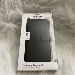 Samsung Galaxy J2 Folio/Protective Wallet