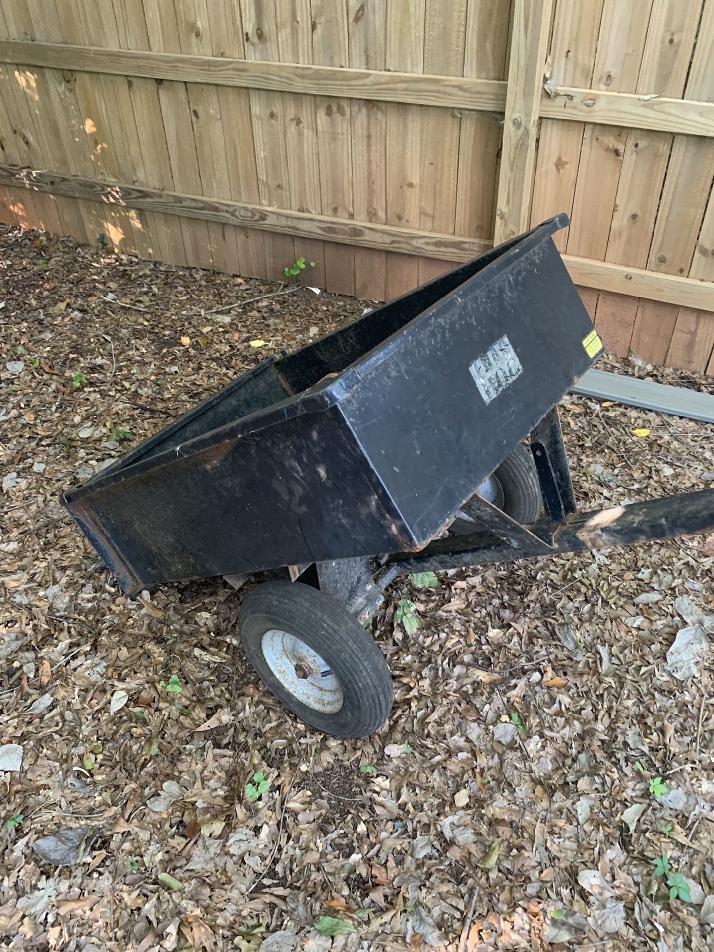 Garden Dump Cart Trailer