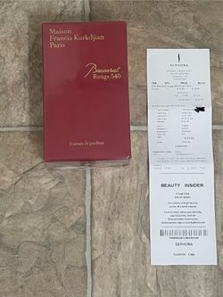 Maison Francis Baccarat Rouge 540.
