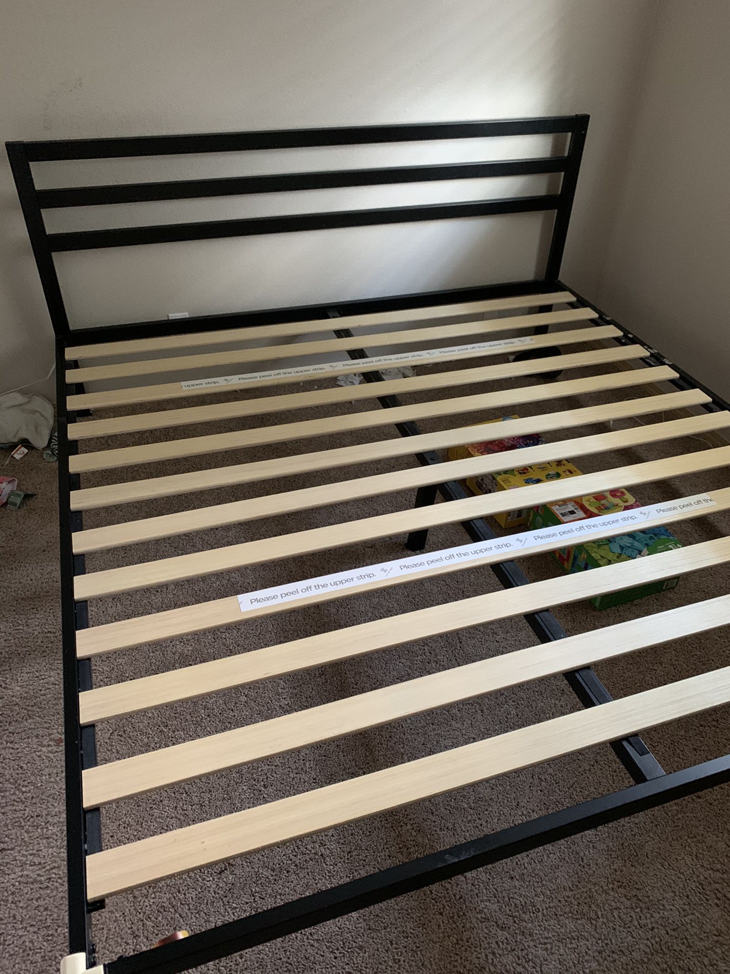 (Sales pending) King bed frame