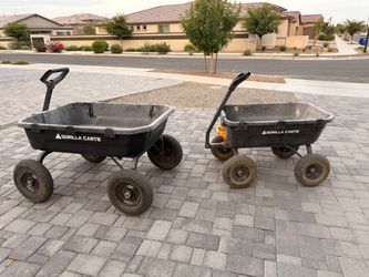 Gorilla cart 7cu and 12cu