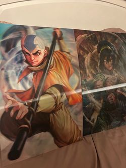 Avatar the last air bender posters-holographic