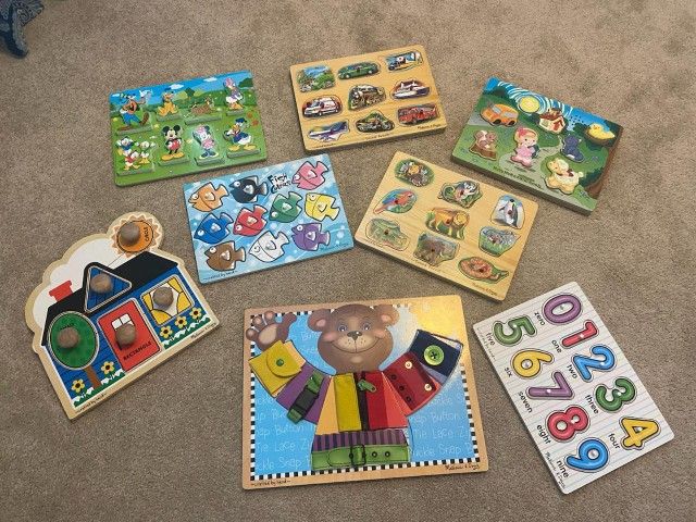 Wooden Puzzles.