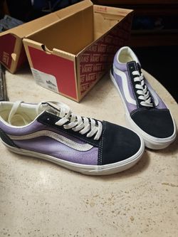 VANS Old Kool Wave Washed Purple Greased low NIB 7.5 Women's