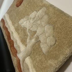 Wall Decor / Art Tree And Sun Carpet 