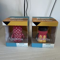 Disney Vinylmation Minnie And Mickey Set 
