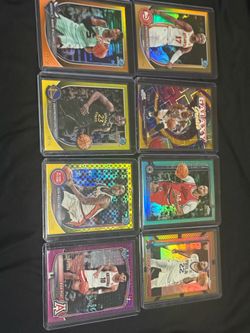 Basketball numbered cards