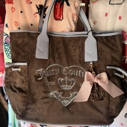 Juicy Couture Girlie Royalty Tote Bag
