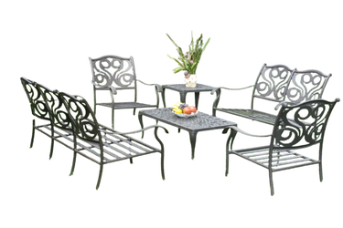 CBM Patio 6 Piece Piece Deep Seating Set