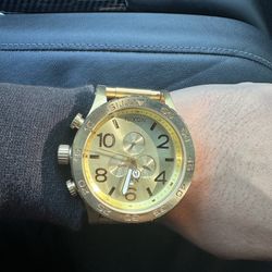Nixon Gold Watch 