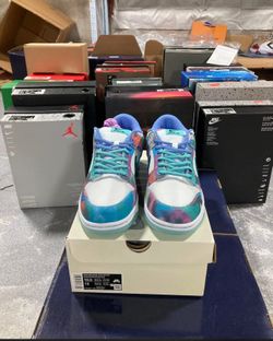 Nike Dunks “Bleached Auqa”