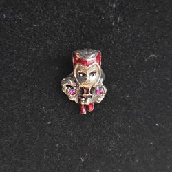 S925 Sterling Silver Scarlet Witch Charm, Charms For Pandora Bracelet 