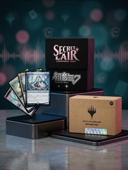 ​🔥 Mazo Magic: The Gathering - Secret Lair Commander: Hatsune Miku (NUEVO ) 🔥