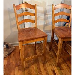 4 Wood Chairs