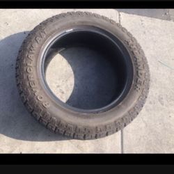 1 - 225/65r17 A/t Atlander Tire Good 90% Treads 2022 DOT!!